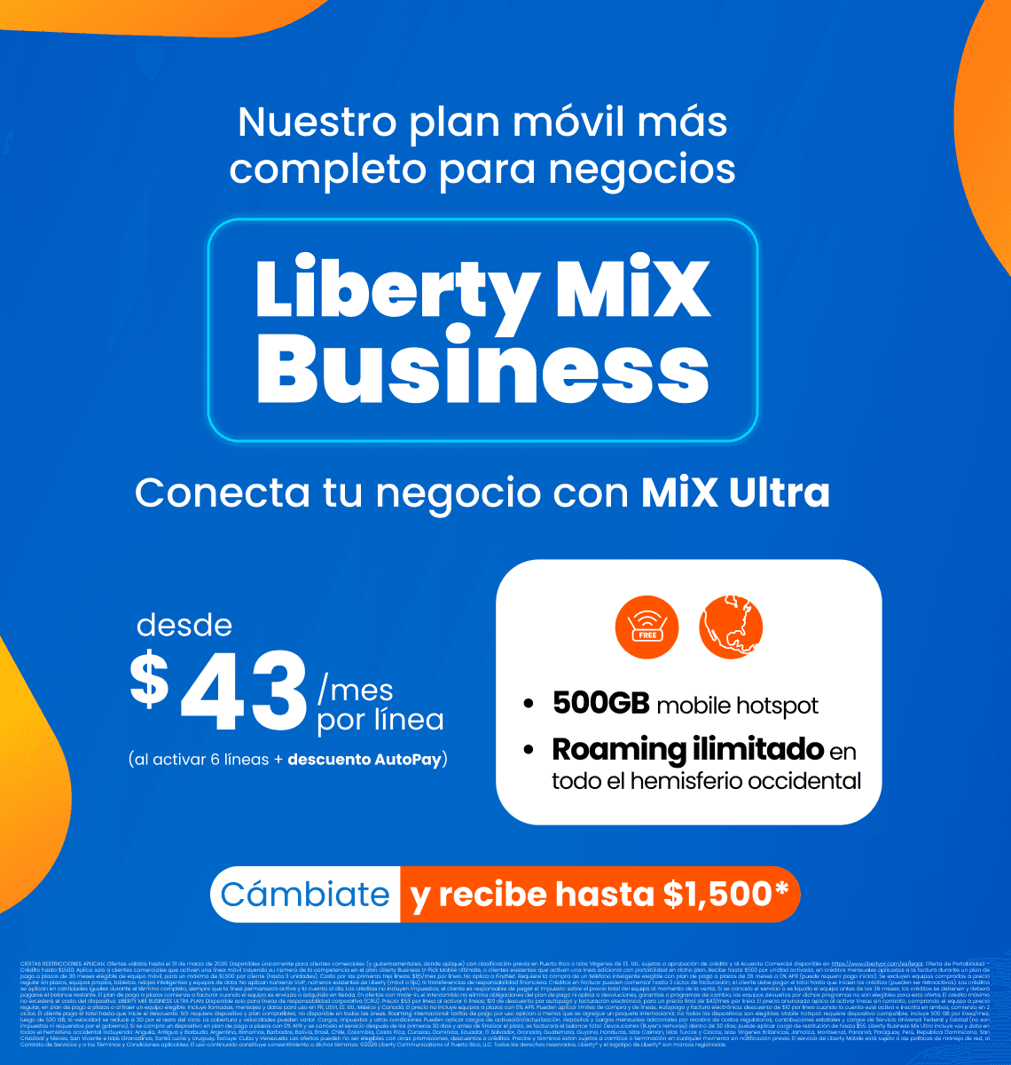 5G ilimitado y roaming para tu negocio desktop